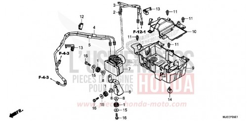 MODULATORE ABS/VASSOIO (2) CB650FAH di 2017